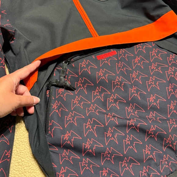 Airblaster Youth Trenchover Snowboard jacket Ski jacket Kids Medium - Picture 4 of 11